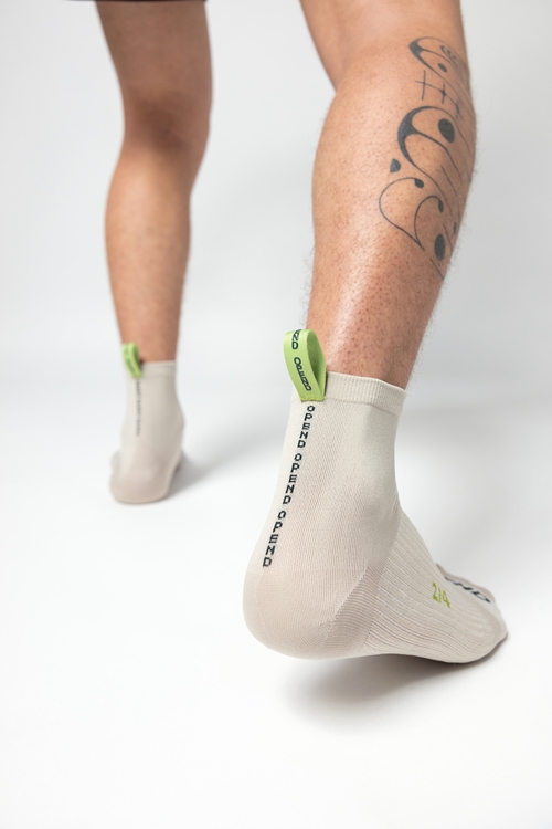 OPEND Socks 2/4 2.0 Smoke- sport socks - 04